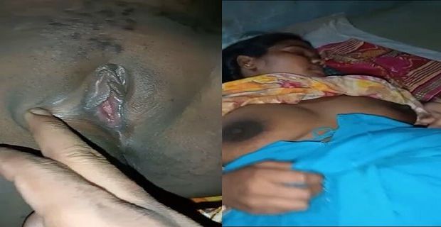 Dehati bhabhi boobs show viral indian MMS